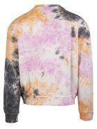 Genesis Ii Woman Sweatshirt With Tie-dye Print McQ Alexander McQueen Genesis Ii Woman Sweatshirt With Tie-dye Print