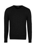 Dolce & Gabbana Jacquard Crew-neck Sweater Dolce & Gabbana Jacquard Crew-neck Sweater - black