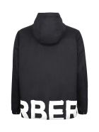 Burberry Hooded Windbreaker Burberry Hooded Windbreaker - black
