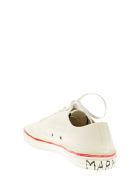 Marni Gooey - Low-top Sneakers In Canvas And Rubber Marni Gooey - Low-top Sneakers In Canvas And Rubber - White