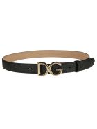Dolce & Gabbana Logo Buckle Belt Dolce & Gabbana Logo Buckle Belt - Black