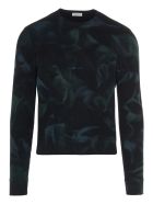 Saint Laurent 'jungle Tie-dye' Sweatshirt Saint Laurent 'jungle Tie-dye' Sweatshirt - Verde