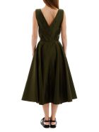 Marni Zipped Mikado Dress Marni Zipped Mikado Dress - DARK OLIVE (Green)