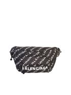 Balenciaga Branded Belt Bag Balenciaga Branded Belt Bag - Nero