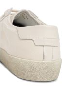 Saint Laurent Low Top Sneakers In Fabric With Logo Saint Laurent Low Top Sneakers In Fabric With Logo - White