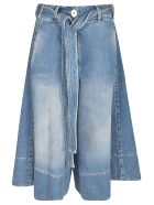 Lanvin Belted Flared Jeans Lanvin Belted Flared Jeans - Blue