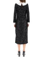 In The Mood For Love Sequined Midi Dress In The Mood For Love Sequined Midi Dress - BLACK (Black)