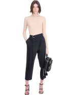 Helmut Lang Rib Crewneck Knitwear In Powder Cotton Helmut Lang Rib Crewneck Knitwear In Powder Cotton - powder