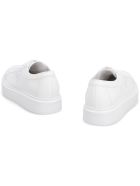 Prada Leather Low-top Sneakers Prada Leather Low-top Sneakers - White