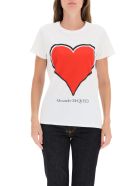 Heart T-shirt Alexander McQueen Heart T-shirt - White