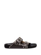 Isabel Marant Studded Leather Sandals Isabel Marant Studded Leather Sandals - Black