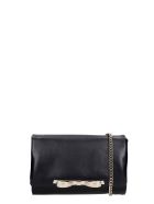 RED Valentino Clutch In Black Leather RED Valentino Clutch In Black Leather - black