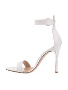 White Portofino 105 Sandal Gianvito Rossi White Portofino 105 Sandal - Bianco