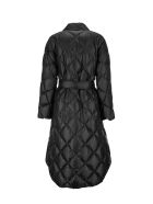 Burberry Mablethorpe - Diamond Quilted Coat In Nylon Canvas Burberry Mablethorpe - Diamond Quilted Coat In Nylon Canvas - Black