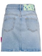 Off-White Five-pocket Denim Skirt Off-White Five-pocket Denim Skirt - Light blue