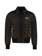 Prada Padded Bomber Jacket Prada Padded Bomber Jacket - black