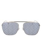 Ff 0406/s Sunglasses Fendi Ff 0406/s Sunglasses - 2F7MD GOLD GREY