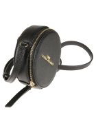Marc Jacobs Logo Plaque Zip-around Shoulder Bag Marc Jacobs Logo Plaque Zip-around Shoulder Bag - Black