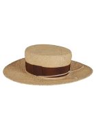 Ruslan Baginskiy Rope Applique Woven Hat Ruslan Baginskiy Rope Applique Woven Hat - Natural