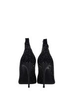 Le Silla High Heels Ankle Boots In Black Suede Le Silla High Heels Ankle Boots In Black Suede - black