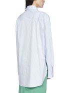 Georgiana Oversized Striped Cotton Shirt Andamane Georgiana Oversized Striped Cotton Shirt - Cielo_white