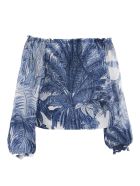 'huge Jungle' Blouse For Restless Sleepers 'huge Jungle' Blouse - Blu
