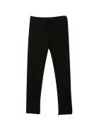 Black Leggings Young Versace Black Leggings - Nero