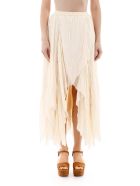 Mes Demoiselles Verstile Asymmetrical Skirt Mes Demoiselles Verstile Asymmetrical Skirt - IVORY (Beige)