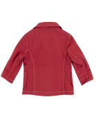 De Cavana Newborn Striped Jacket De Cavana Newborn Striped Jacket - Bordeaux