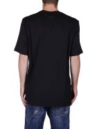 Black Cotton T-shirt MSGM Black Cotton T-shirt - Black
