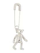 AMBUSH Earrings With Teddy Pendant AMBUSH Earrings With Teddy Pendant - ARGENTO