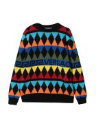 Young Versace Multicolor Sweater Young Versace Multicolor Sweater - Multicolor