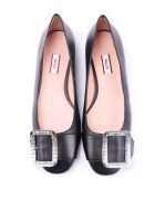 Bally Bell Du Jour Ladies Flat Pump Bally Bell Du Jour Ladies Flat Pump - Black