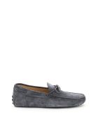 Tod's Gommino Loafers With Laces Tod's Gommino Loafers With Laces - OMBRA (Grey)
