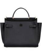 Dolce & Gabbana Sicily Soft Leather Tote Dolce & Gabbana Sicily Soft Leather Tote - black