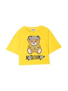 Moschino Yellow Teen T-shirt With Toy Print Moschino Yellow Teen T-shirt With Toy Print - Gialla