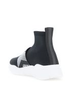 Bally Brixie Sock Sneakers With Crystals Bally Brixie Sock Sneakers With Crystals - BLACK (Black)