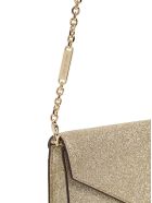 MICHAEL Michael Kors Gold-colored Glittered Soho Crossbody Bag MICHAEL Michael Kors Gold-colored Glittered Soho Crossbody Bag - Metallic