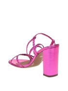L'autre Chose Sandal In Laminated Leather L'Autre Chose Sandal In Laminated Leather - Fuchsia