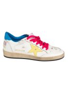 Golden Goose Ball Star Sneakers Golden Goose Ball Star Sneakers - White/Yellow/Light Blue