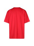 Balenciaga Boxy T-shirt Your Logo Vintage Balenciaga Boxy T-shirt Your Logo Vintage - Ruspberry White