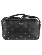 Jimmy Choo Hale Star Stud Shoulder Bag Jimmy Choo Hale Star Stud Shoulder Bag - Black/Silver