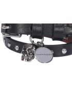 Alexander McQueen Double Wrap Skull Bracelet Alexander McQueen Double Wrap Skull Bracelet - Nero