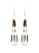 Jessie Western Small Beaded Earrings Jessie Western Small Beaded Earrings - BLACK (Black)