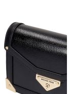 Michael Kors Shoulder Bag In Black Leather Michael Kors Shoulder Bag In Black Leather - black