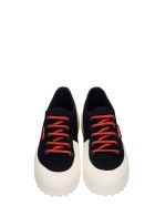Superga Warmcotton Sneakers In Black Canvas Superga Warmcotton Sneakers In Black Canvas - black
