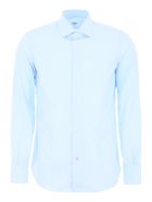 Mazzarelli Celeste Shirt Mazzarelli Celeste Shirt - FIL A FIL CELESTE (Light blue)