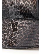Maison Michel Charlotte Leopard Pvc Bucket Hat Maison Michel Charlotte Leopard Pvc Bucket Hat - MULTICOL (Brown)