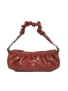 MANU Atelier Ruched Cylinder Leather Bag MANU Atelier Ruched Cylinder Leather Bag - Redbole