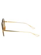 Nightbird - Three Sunglasses Dita Nightbird - Three Sunglasses - WHITE GOLD W/ GREY TO AMBER GRADIENT - AR